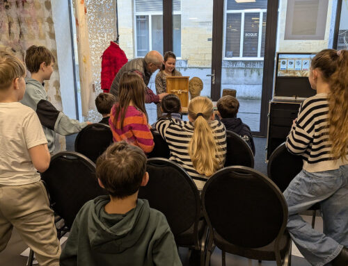 Schoolklassen uit Valkenburg en Sibbe op bezoek in Museum Valkenburg