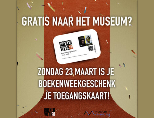 Boekenweekgeschenk geeft gratis toegang MUSEUM